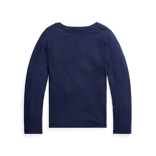 Refined Navy Multi Logo Jersey Long-Sleeve Tee Girls 1.5-6.5 Years 2