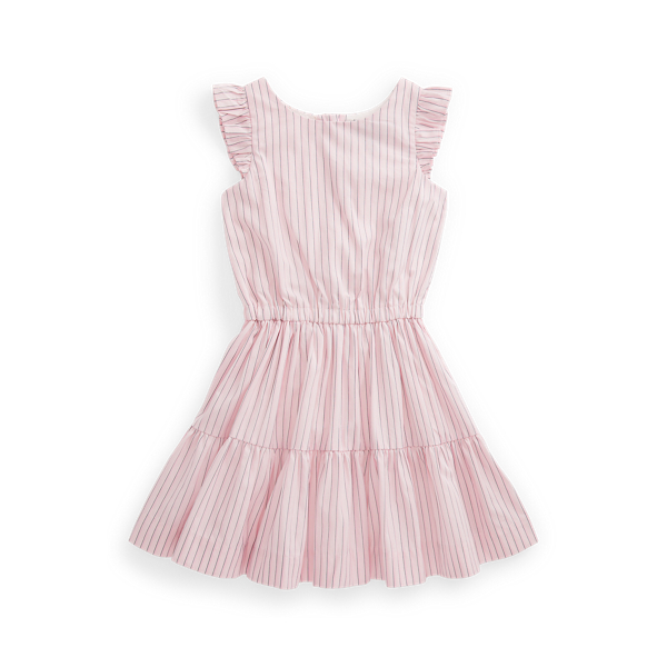 Vestido de algod&oacute;n a rayas Girls 1.5-6.5 Years en 1