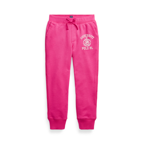 Terry Drawstring Jogger Trouser Girls 1.5-6.5 Years 1