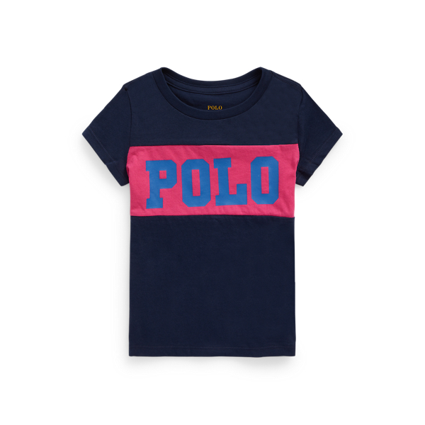 Logo Cotton Jersey Tee Girls 1.5-6.5 Years 1