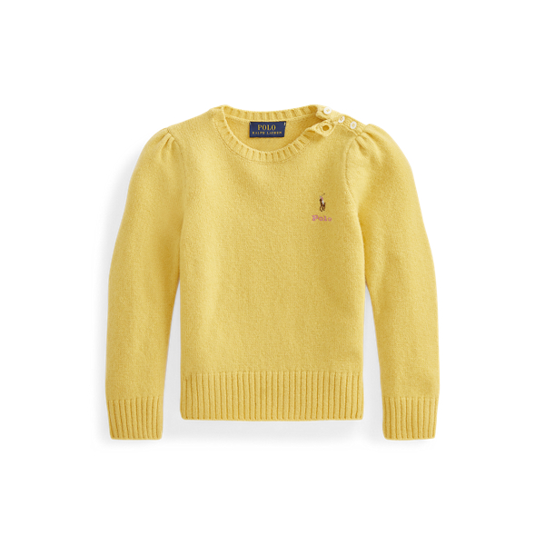 Wool-Cashmere Jumper Girls 1.5-6.5 Years 1
