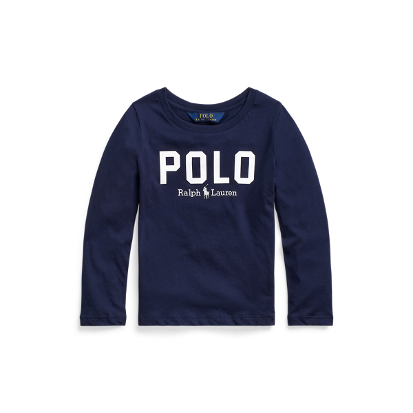 Maglietta jersey di cotone con logo Girls 1.5-6.5 Years in 1