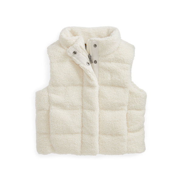 Quilted Fleece Gilet Girls 1.5-6.5 Years 1