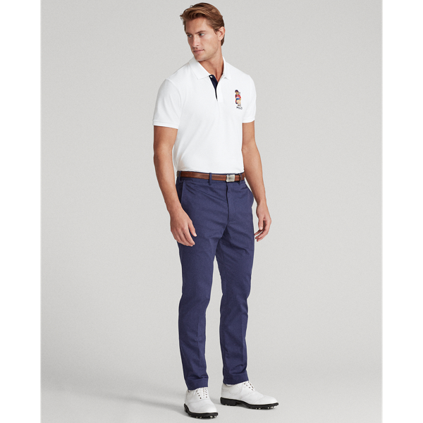 Classic Oxford White Custom Slim Fit Polo Bear Polo Shirt Polo Golf 4