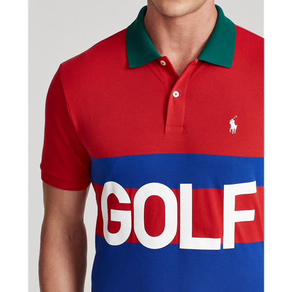 Multi Custom Slim Fit Performance Polo Shirt Polo Golf 6