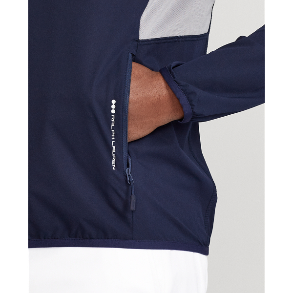 Refined Navy Packable Stretch Windbreaker RLX 6