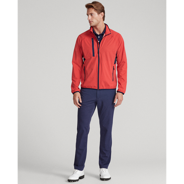 Sunrise Red Packable Stretch Windbreaker RLX 4