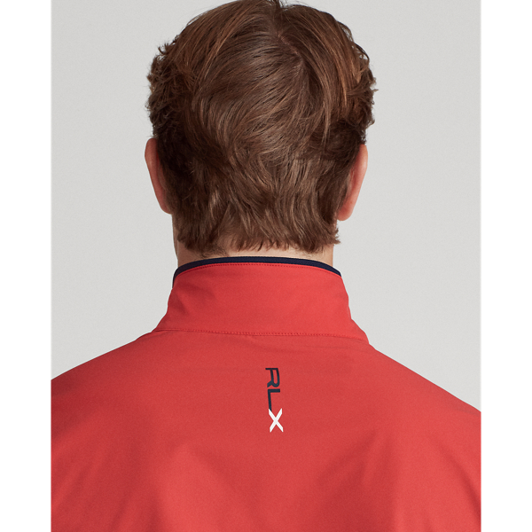 Sunrise Red Packable Stretch Windbreaker RLX 7