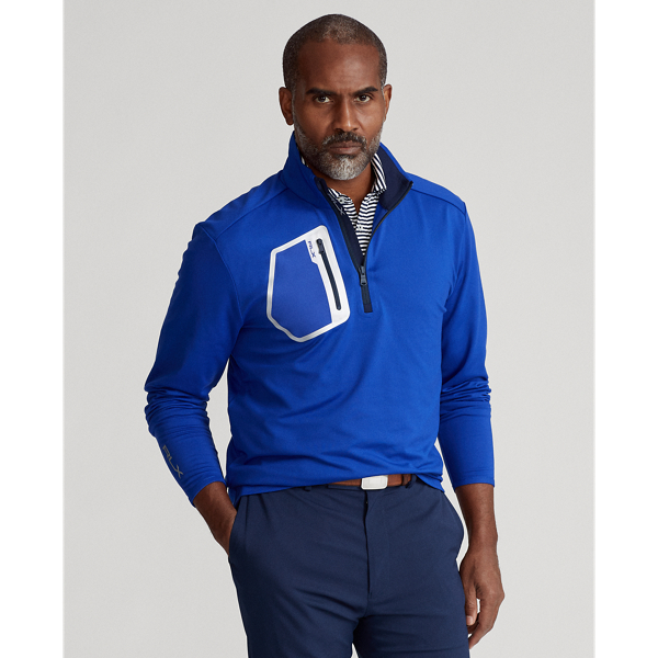 Royal Blue Performance Quarter-Zip Pullover RLX 1