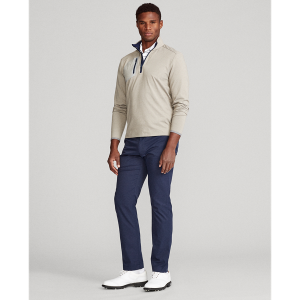 Dark Sport Heather Performance Mockneck Pullover RLX 4