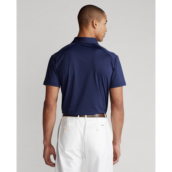 Refined Navy Custom Slim Performance Polo RLX 5