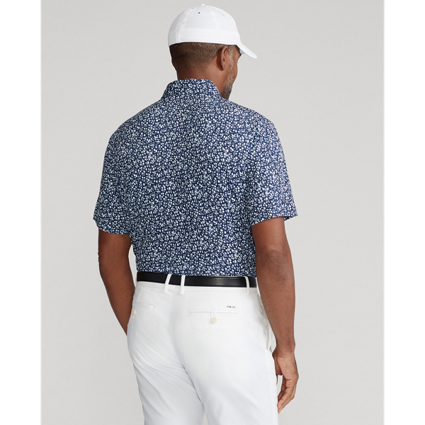 Polo Performance coupe classique RLX en Refined Navy Preppy Petal 5