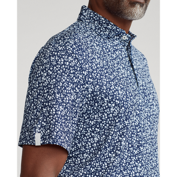 Polo Performance coupe classique RLX en Refined Navy Preppy Petal 6