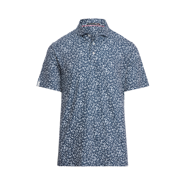 Polo Performance coupe classique RLX en Refined Navy Preppy Petal 2