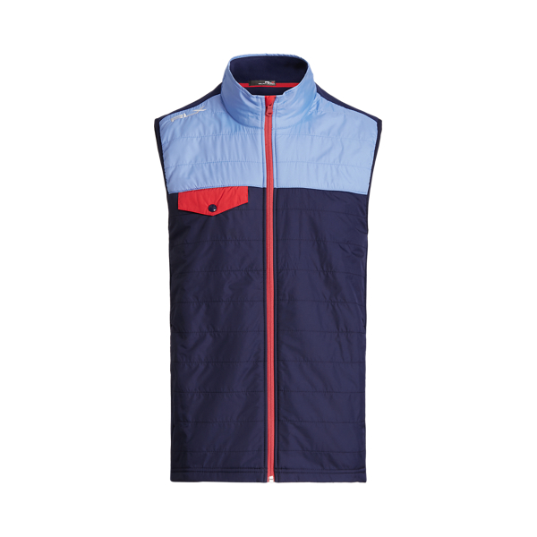 Fall Blue/Refined Navy Ripstop-Panel Fleece Gilet RLX 2