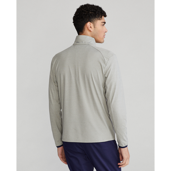 Dark Sport Heather Stretch Quarter-Zip Pullover RLX 5