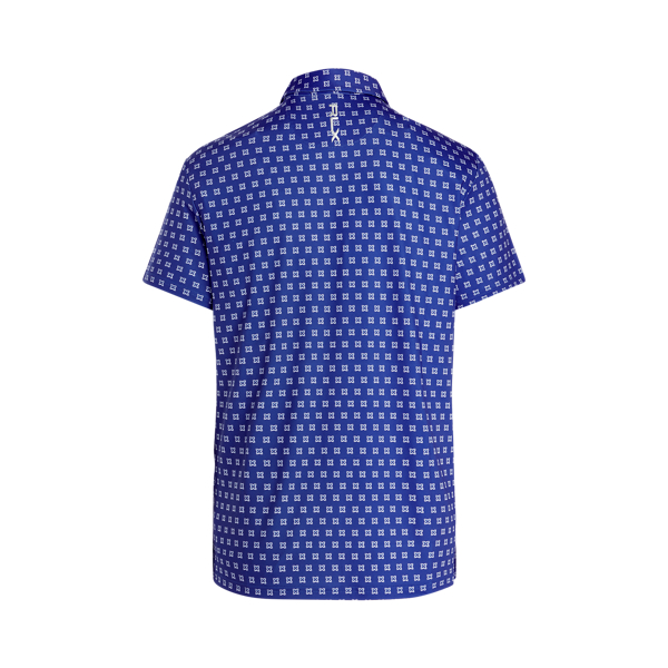 Royal Blue Star Foulard Custom Slim Performance Polo RLX Golf 2
