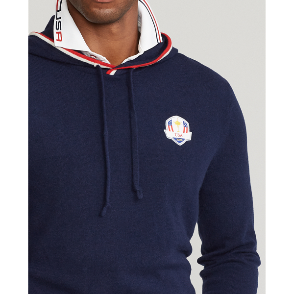 Refined Navy U.S. Ryder Cup Cashmere Hooded Sweater RLX 6