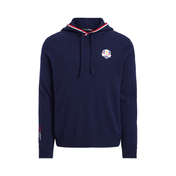 Refined Navy U.S. Ryder Cup Cashmere Hooded Sweater RLX 2