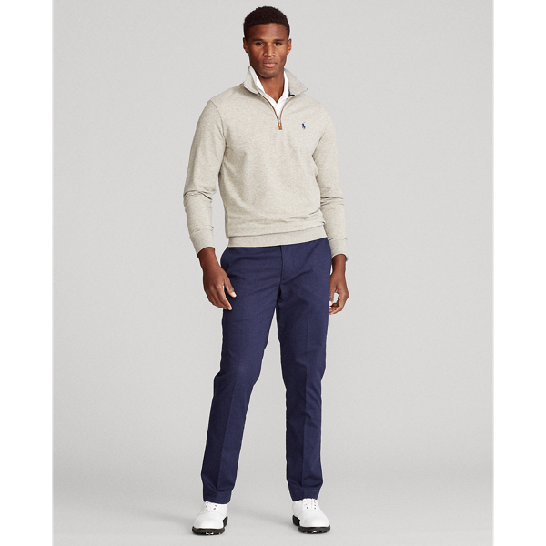 Dark Sport Heather Classic Fit Terry Pullover Polo Golf 4
