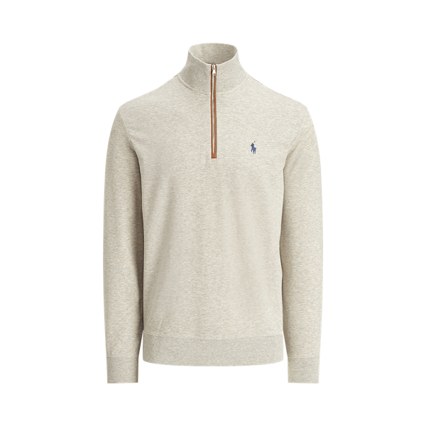 Dark Sport Heather Classic Fit Terry Pullover Polo Golf 2