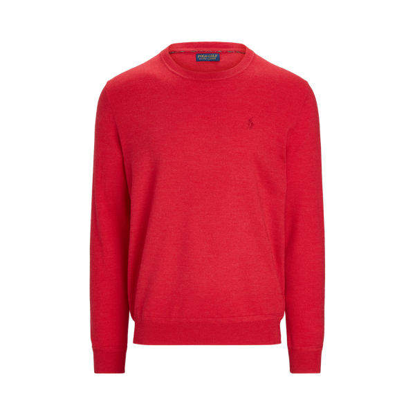 Waschbarer Rundhals-Wollpullover Polo Golf in 1
