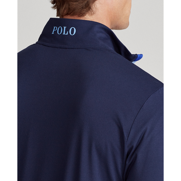 Refined Navy Classic Performance Pullover Polo Golf 6