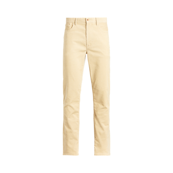 Pantalon ajust&eacute; en velours c&ocirc;tel&eacute; Polo Golf en Kaki classique 2
