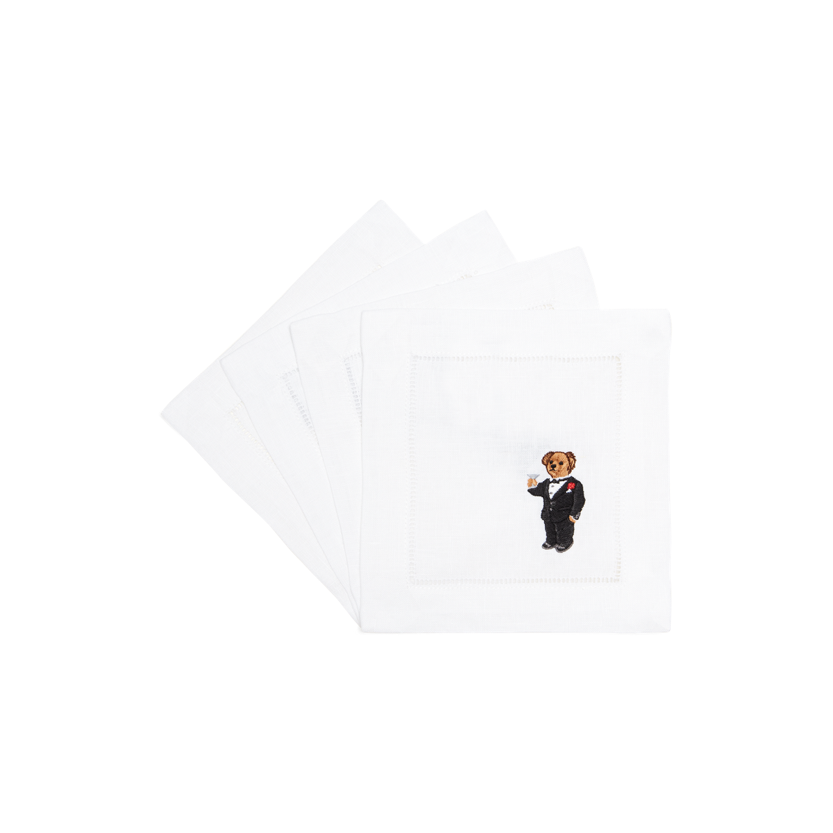 Polo Bear Cocktail Napkin Set