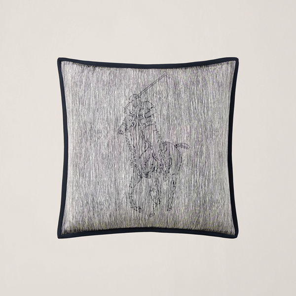 Silk Pony Throw Pillow