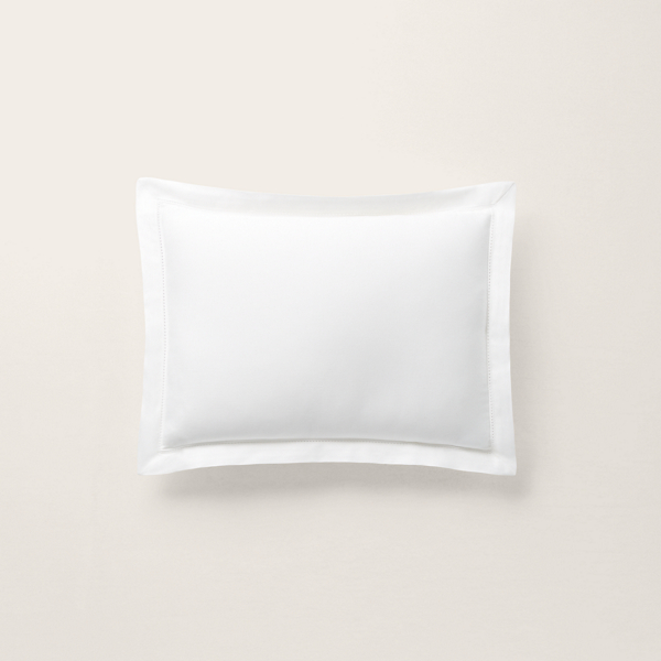 Organic Cotton Sateen Border Pillow