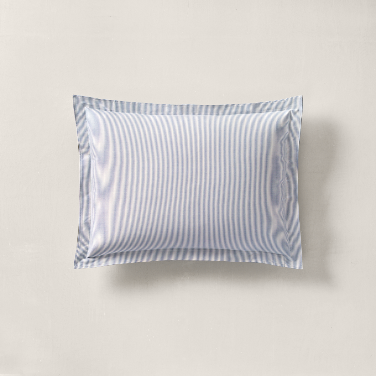 Ralph online Lauren Oxford Reversible Standard Pillow Sham Lot Of Two Blue Cotton