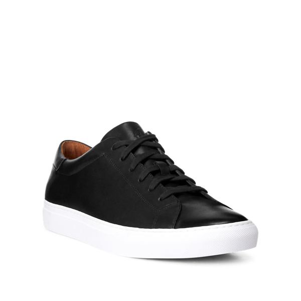 Jermain Leather Trainer for Men Ralph Lauren UK