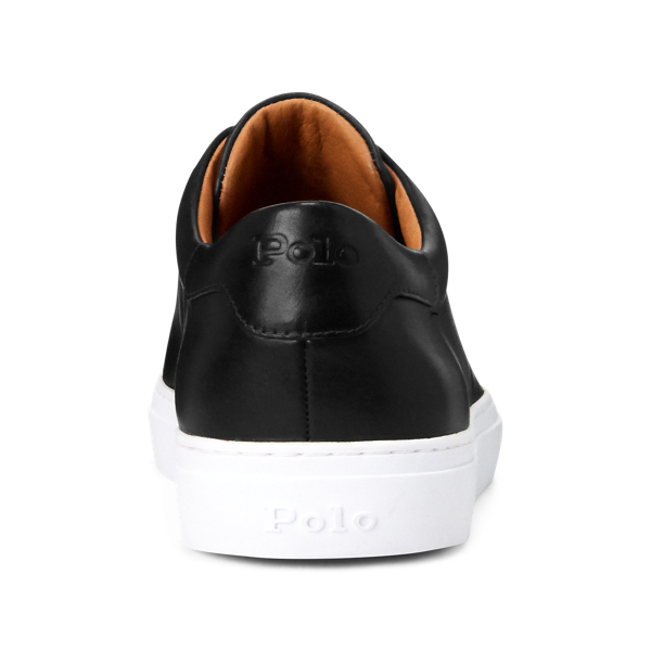 Ledersneaker Jermain Polo Ralph Lauren in Schwarz 4