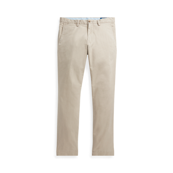 Washed Stretch Slim Fit Chino Trouser for Men Ralph Lauren UK