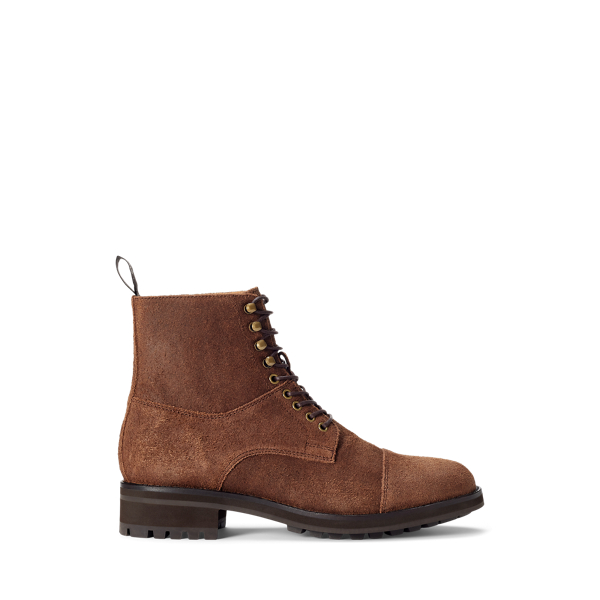 Bryson Suede Cap-Toe Boot Polo Ralph Lauren 1