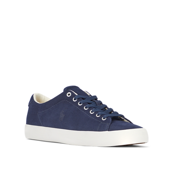 Navy Longwood Leather Trainer Polo Ralph Lauren 2
