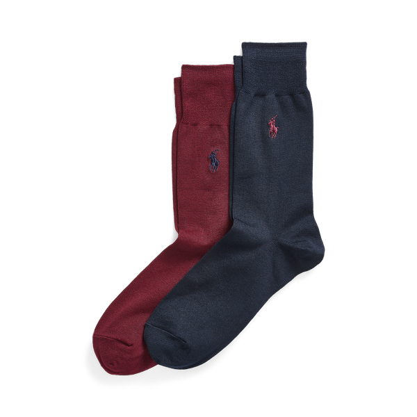 Cotton-Blend Dress Sock 2-Pack Polo Ralph Lauren 1