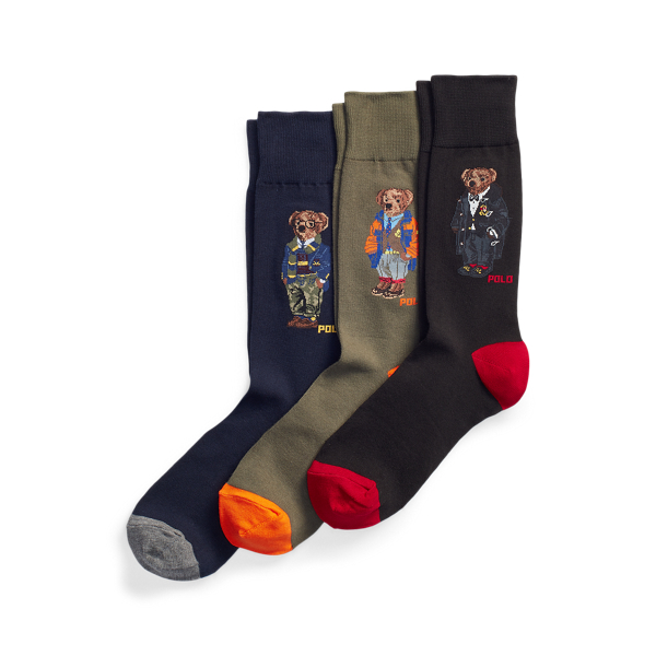 Polo Bear Crew Sock Gift Set