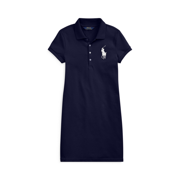 Big Pony Mesh Polo Dress