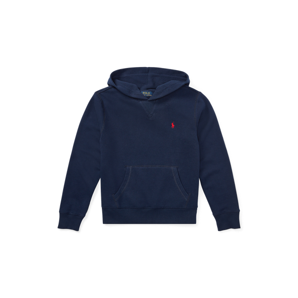Cotton-Blend-Fleece Hoodie