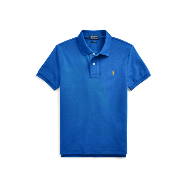 Cotton Mesh Polo Shirt