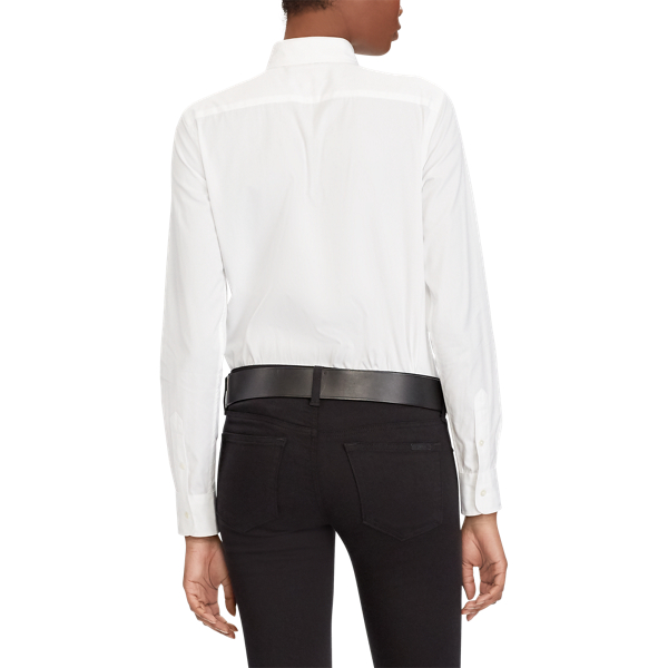 Popelinehemd&nbsp;mit Stretch Polo Ralph Lauren in Wei&szlig; 5