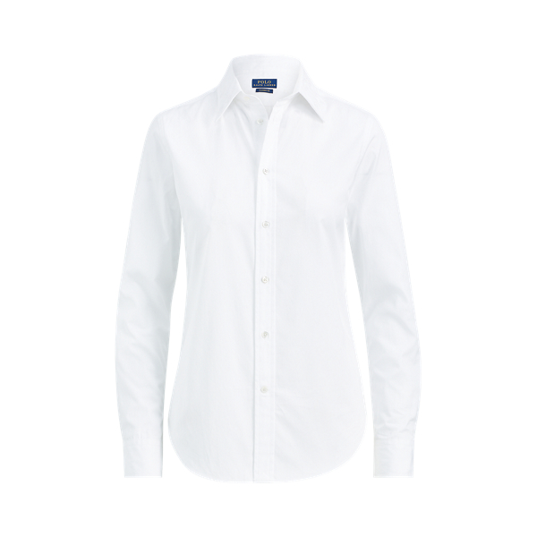 Popelinehemd&nbsp;mit Stretch Polo Ralph Lauren in Wei&szlig; 2