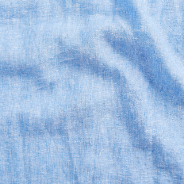 Blue/White Classic Fit Linen Shirt Polo Ralph Lauren 7