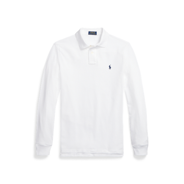 Custom Slim Fit Mesh Polo Shirt Polo Ralph Lauren 1