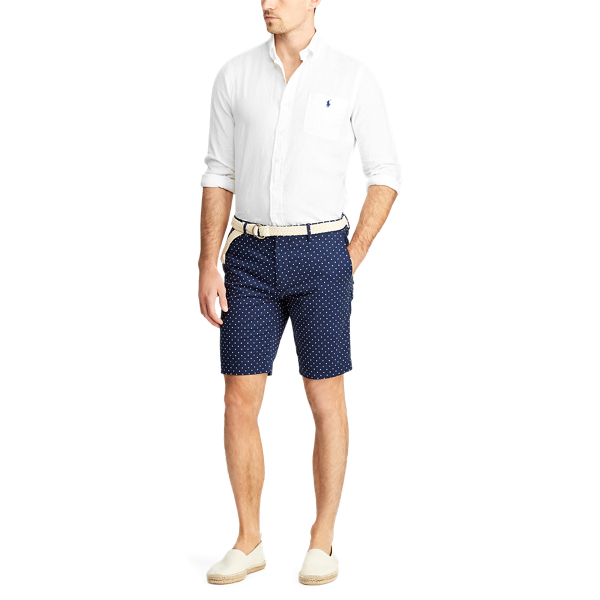 White Classic Fit Linen Shirt Polo Ralph Lauren 4