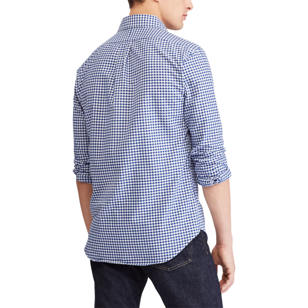 Blue Gingham Classic Fit Gingham Oxford Shirt Polo Ralph Lauren 4
