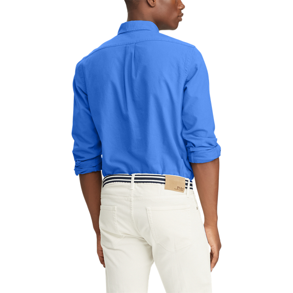 New Iris Blue Classic Fit Oxford Shirt Polo Ralph Lauren 5