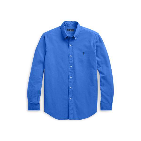New Iris Blue Classic Fit Oxford Shirt Polo Ralph Lauren 2